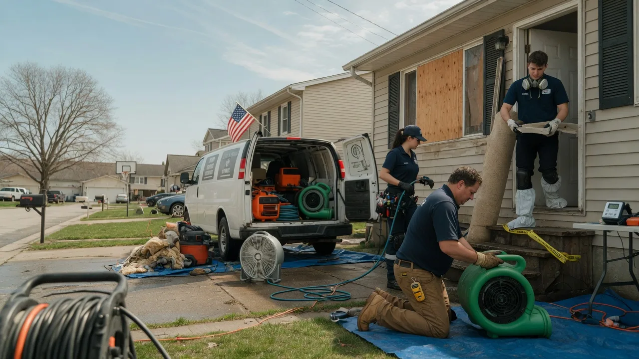 Water Damage Restoration in Boling, TX near me